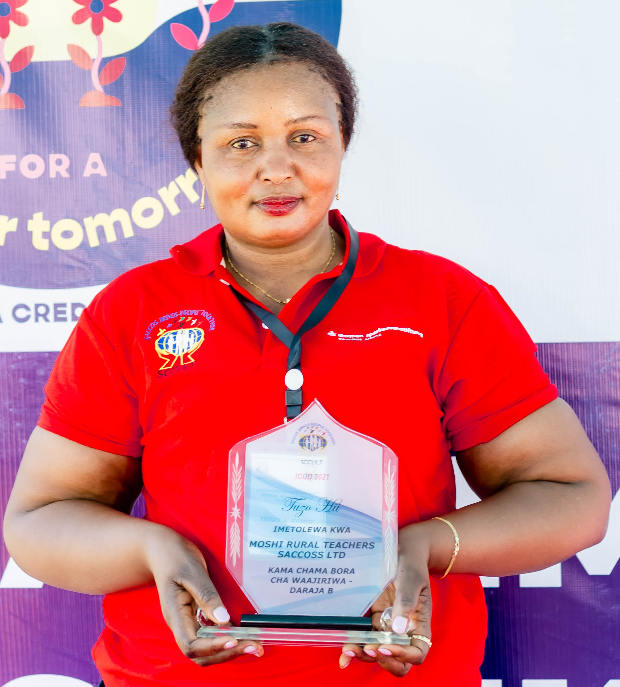 Mrs.Teddy A.Kombe -  Chief Cashier